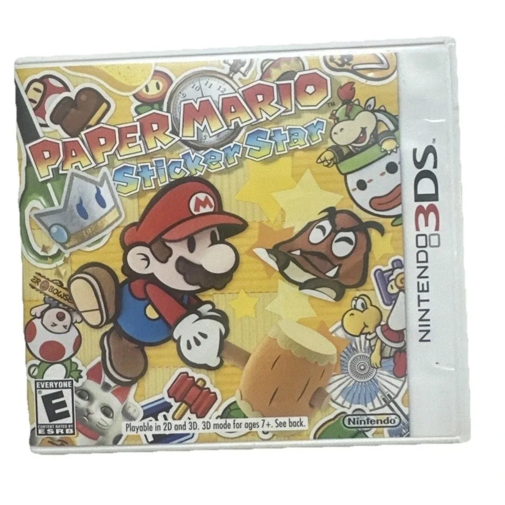 Paper Mario Sticker Star - Nintendo 3DS